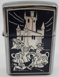 Damascene Zippo Lighter by Marto of Toledo Spain (Battle) 940001