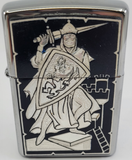 Damascene Zippo Lighter by Marto of Toledo Spain (Knight) 940002