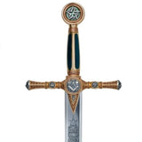 Masonic Sword Deep Etching by Marto of Toledo Spain (Gold) MADE775