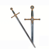 Masonic Sword Deep Etching by Marto of Toledo Spain (Gold) MADE775
