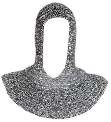 Chainmail Hood Coif Full Size 339019