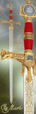 King Solomon Sword by Marto of Toledo Spain (Gold) 586