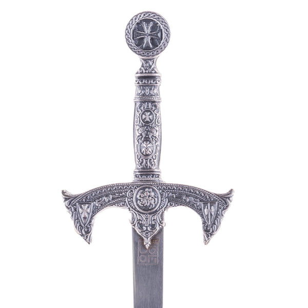 Miniature Templar Sword Letter Opener by Marto of Toledo Spain 8210
