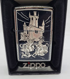 Damascene Zippo Lighter by Marto of Toledo Spain (Battle) 940001