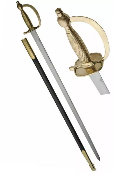 1840 US Army NCO Sword with Leather Scabbard