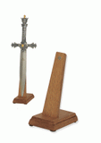 Small Sword/Dagger Table Stand Rack - Wood - 15006