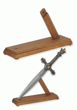 Dagger Table Stand Vertical Rack - Wood -15007