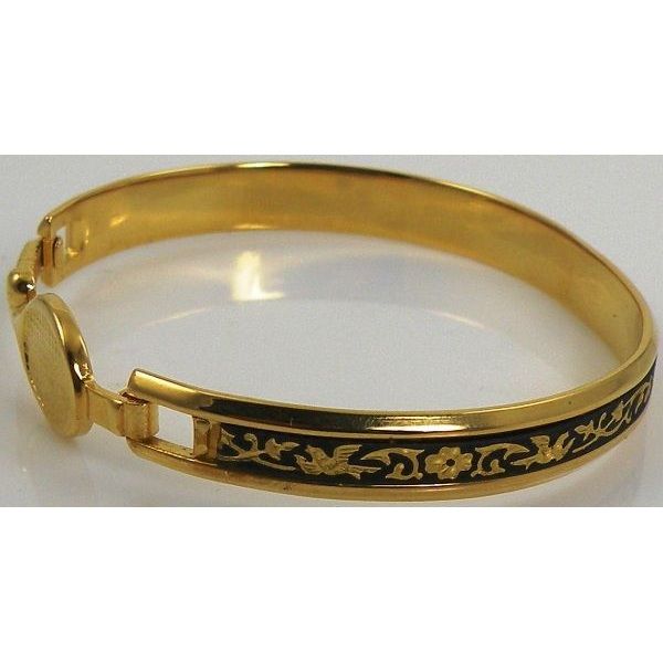 Damascene Gold Bird Bracelet by Midas of Toledo Spain style 2095 2095