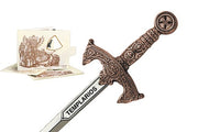 Miniature Templar Sword (Bronze) by Marto of Toledo Spain 5212.3