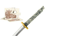 Miniature "Highlander" Dragon Samurai Katana Sword (Gold) by Marto of Toledo Spain 5214.1