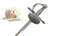 Miniature Discovery Rapier Sword (Silver) by Marto of Toledo Spain 5226.2