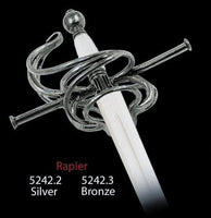 Miniature Renaissance Rapier Sword (Silver) by Marto of Toledo Spain Limited Edition 5242.2