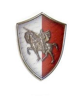 Miniature Knight's Shield by Marto of Toledo Spain 5281