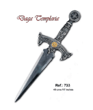 Knight Templar Dagger by Marto of Toledo Spain 733