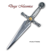Masonic Dagger by Marto of Toledo Spain 734
