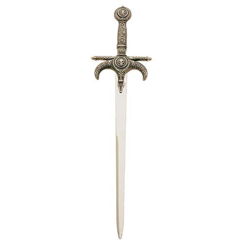 Miniature Attila the Hun Sword Letter Opener by Marto of Toledo Spain 8265