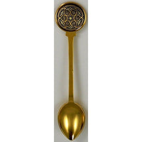 Damascene Gold Star of David Decorative Collector Spoon by Midas of Toledo Spain style 8580 8580