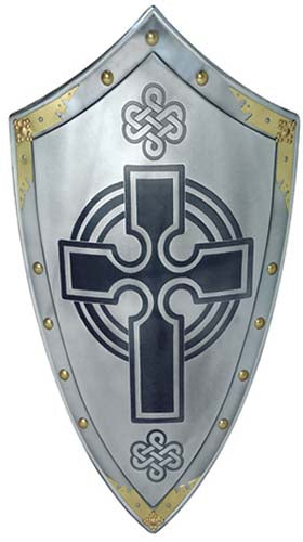 Templar Knight Scottish Cross Shield by Marto of Toledo Spain 965E Special  (no design on shield)
