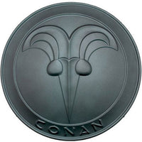 Conan the Barbarian Round Buckler Shield by Marto of Toledo Spain (Green) - Official Licensed Reproduction 031