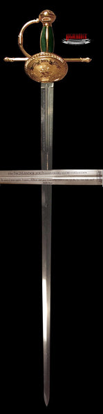 LIMITED EDITION - HIGHLANDER 20th Anniversary Richie Ryan Rapier Sword of the Immortals by Marto of Toledo Spain -- Official Licensed Reproduction 548