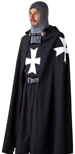 Hospitaller Templar Knight Tunic and Cloak by Marto of Toledo Spain 1520