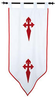 Templar Knight Order of Saint James Banner by Marto of Toledo Spain 1530.1