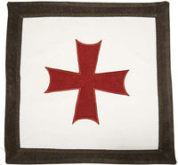 Templar Knight Cross Cushion by Marto of Toledo Spain 1547