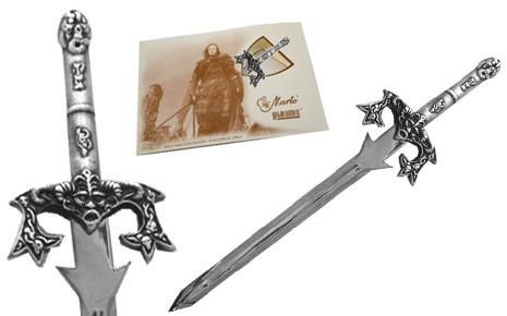 Miniature Highlander Kronos Sword by Marto of Toledo Spain 1310.2