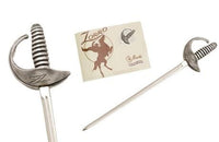 Miniature Zorro William Sword Silver by Marto of Toledo Spain 1308.2
