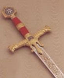King Solomon Sword by Marto of Toledo Spain (Gold) 586